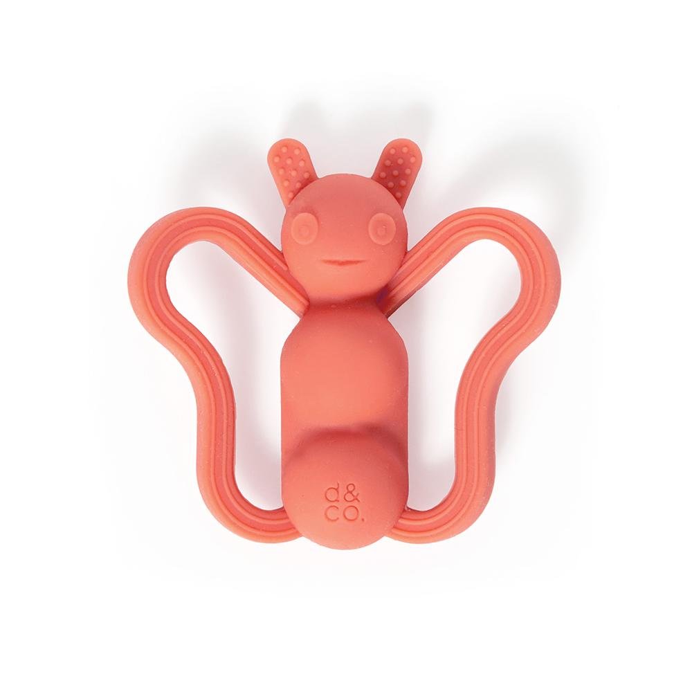 Doddle & Co Social Butterfly Baby Teether - Silicone Toy Doddle & Co Social Butterfly Baby Teether - Silicone Toy