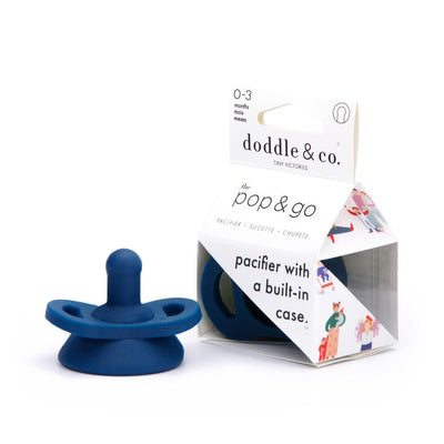 Pop & Go Pacifiers - Navy - Doddle & Co®