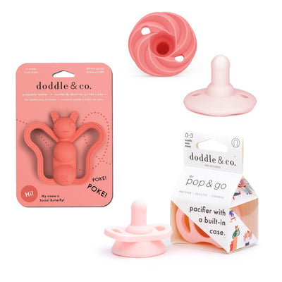 Pretty in Pink Bundle (0 - 3 Months) - Doddle & Co®